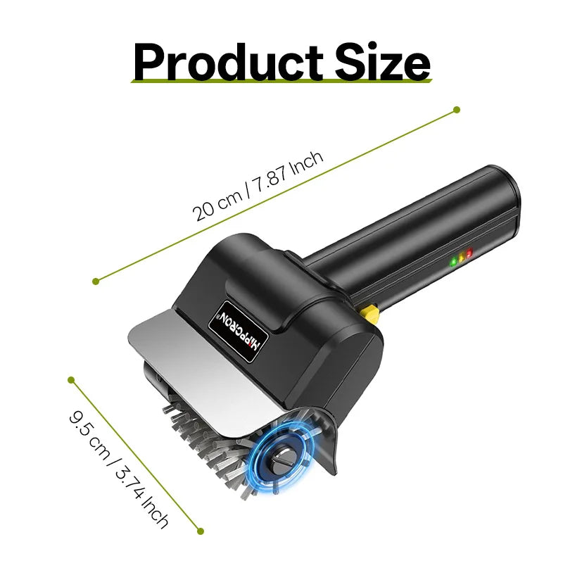 New Arrival Electric BBQ Cleaning Brush, Stainless Steel Wire for Grill & Oven, Custom Service Available