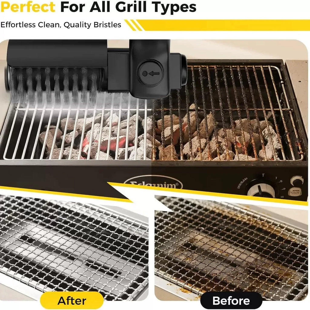 New Arrival Electric BBQ Cleaning Brush, Stainless Steel Wire for Grill & Oven, Custom Service Available