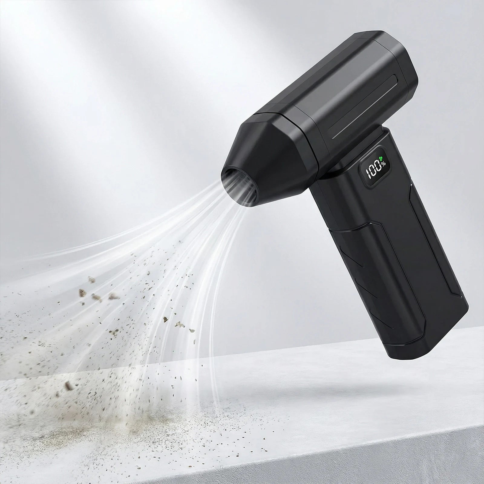 Lenovo Turbo Fan Electric Air Duster Portable 200,000 RPM Cleaning Blower Tool Car Blowing Snow 4 Adjustable Gears Type-C Charger