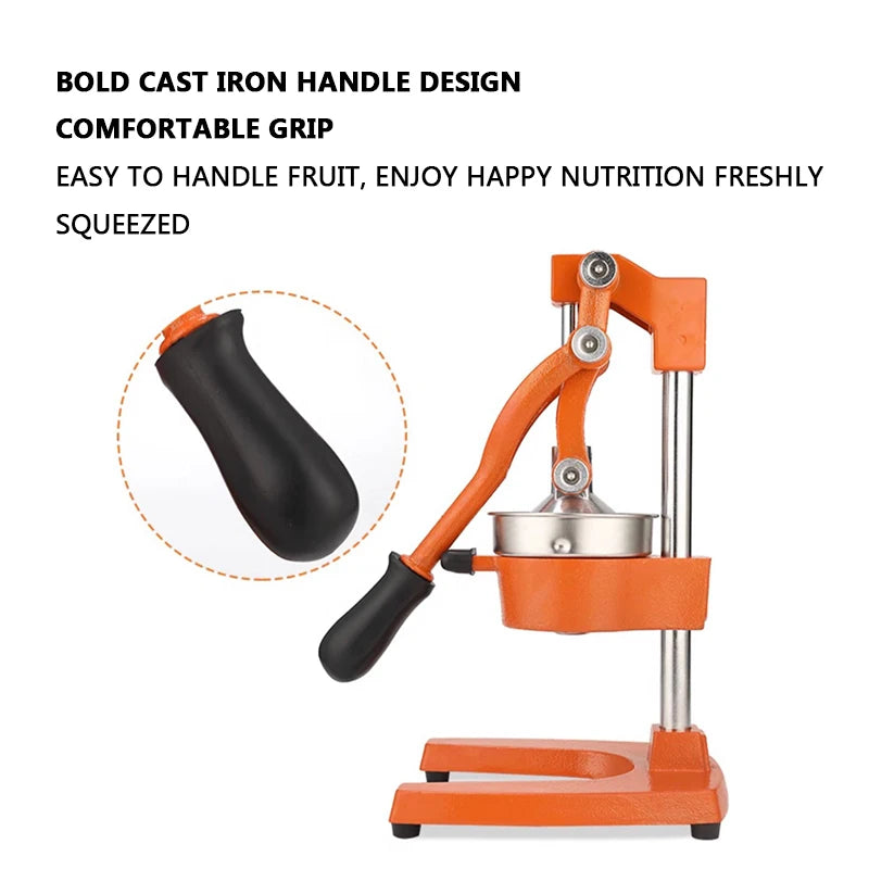 Manual juicer stainless steel stall juicer manual juicer squeeze fruit juice lemon orange watermelon juice