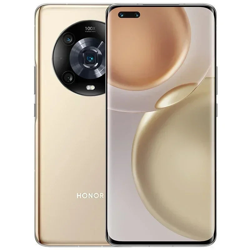 HONOR Magic 4 Pro 5g Smartphone 6.81 Inches 2848x1312px  4600mAh Battery 256GB ROM NFC 50MP OIS anti shake Used Phone