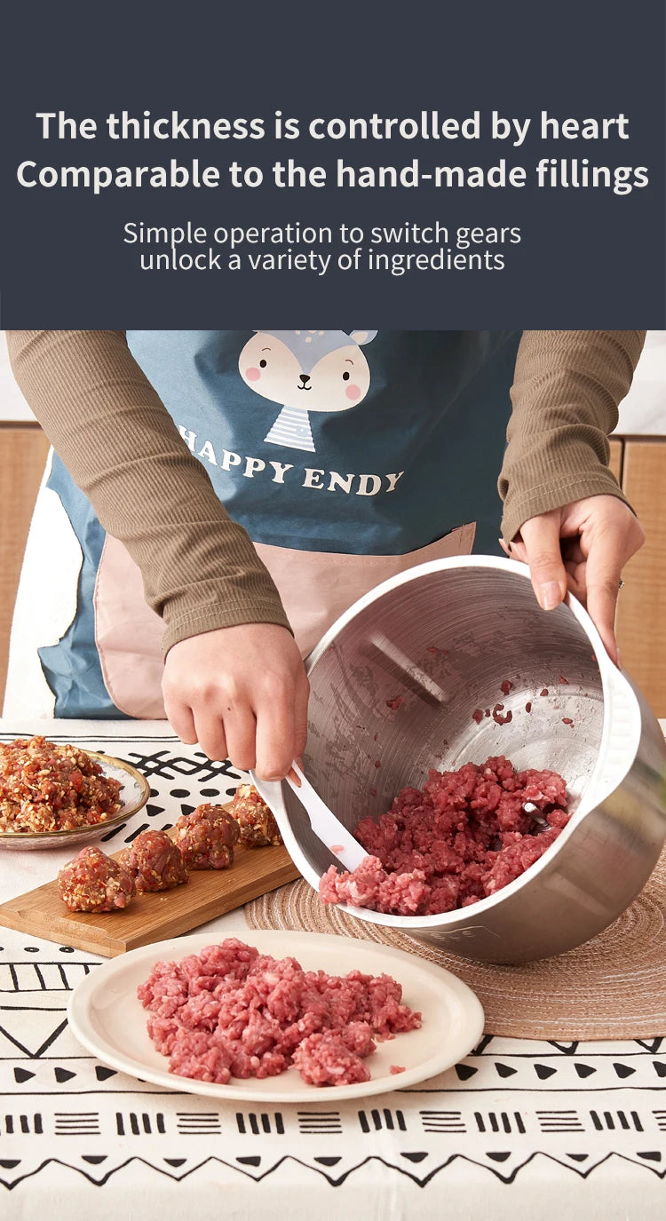 Factory Wholesale Price Household Multifunction Small Meat Chopper Food Stainless Steel 2l 3l 4l 5l Electric Meat Grinders